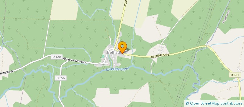 localisation de l'entreprise MONSIEUR TONNI FATIN  BELHADE