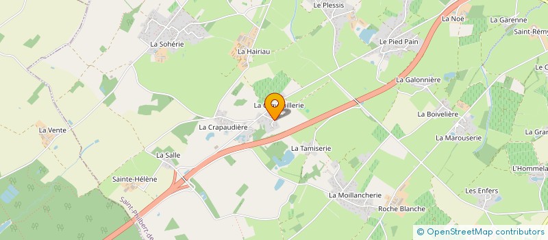 localisation de l'entreprise MONSIEUR TONNY BEN SEGHIR  SAINT-PHILBERT-DE-GRAND-LIEU