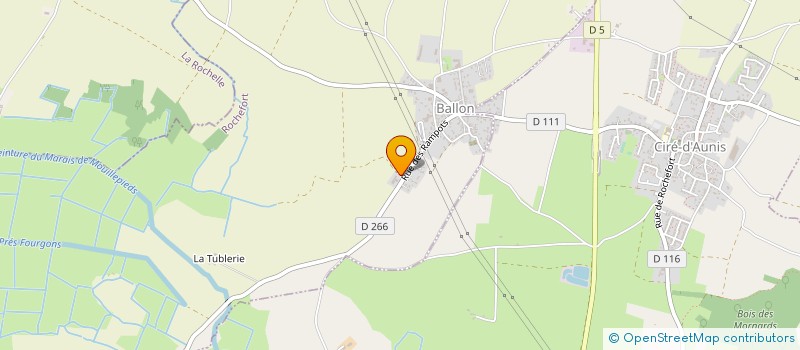 localisation de l'entreprise MONSIEUR TONNY LAIZE  BALLON