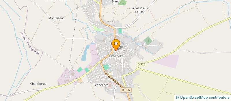 localisation de l'entreprise MONSIEUR TONNY SEVERE à LEVROUX