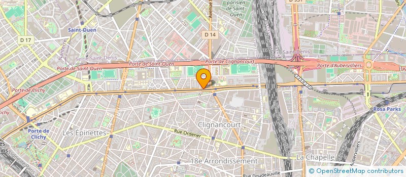 localisation de l'entreprise MONSIEUR TONY ACKER  PARIS