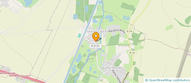 localisation de l'entreprise MONSIEUR TONY ALVES DE OLIVEIRA  SAUCHY-CAUCHY