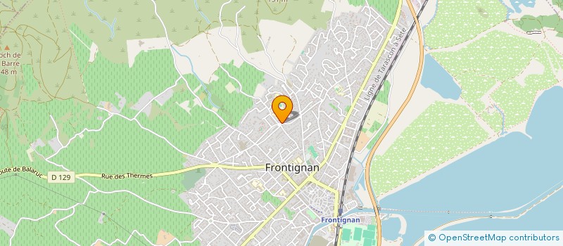 localisation de l'entreprise MONSIEUR TONY AMEZIAN à FRONTIGNAN