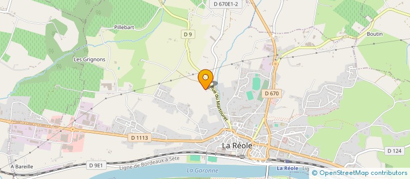 localisation de l'entreprise MONSIEUR TONY ANATOLE à LA REOLE