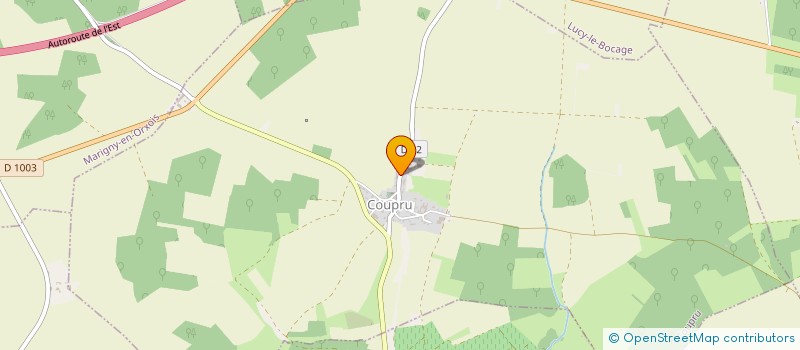 localisation de l'entreprise MONSIEUR TONY ANTOINE  COUPRU