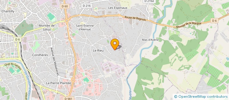 localisation de l'entreprise MONSIEUR TONY ASSENAT  ALES