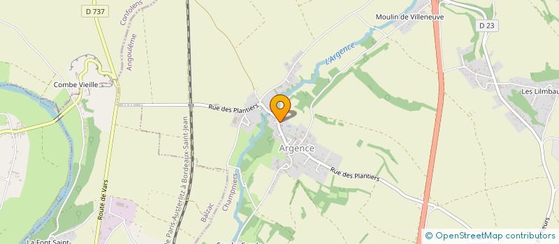 localisation de l'entreprise MONSIEUR TONY AUGENDRE  CHAMPNIERS