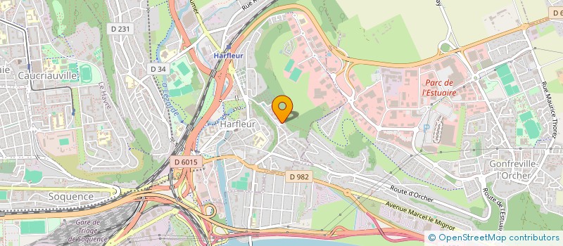 localisation de l'entreprise MONSIEUR TONY AVENEL  HARFLEUR