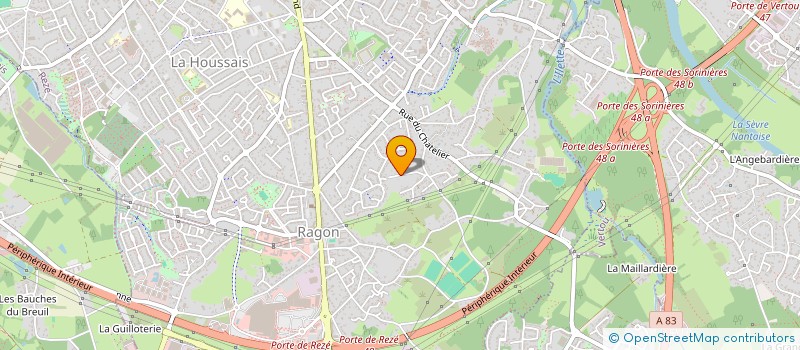 localisation de l'entreprise MONSIEUR TONY AZAIS  REZE