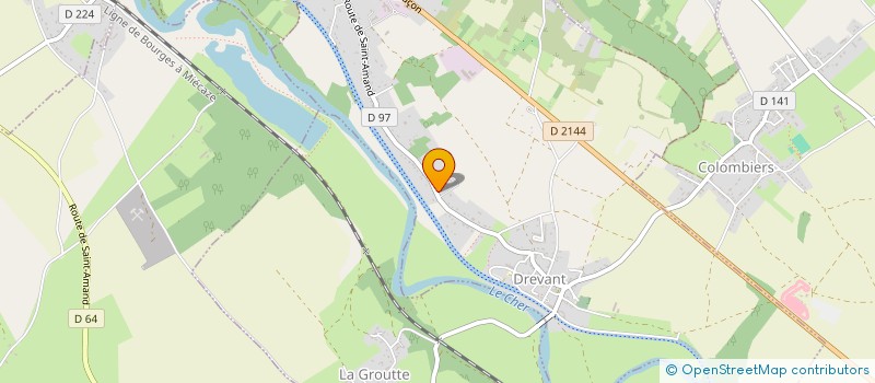 localisation de l'entreprise MONSIEUR TONY BAILLY  DREVANT