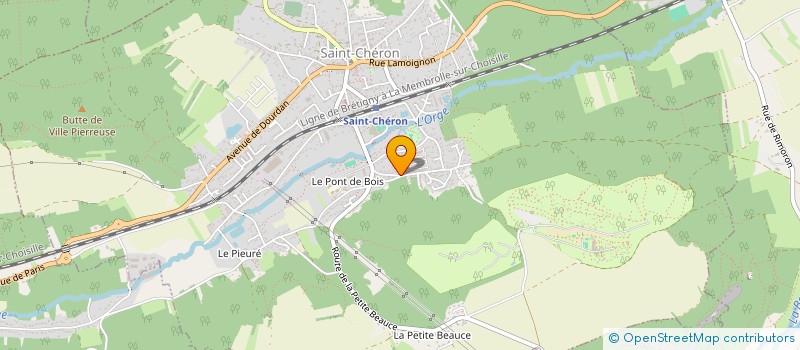 localisation de l'entreprise MONSIEUR TONY BARTHELEMY à SAINT-CHERON