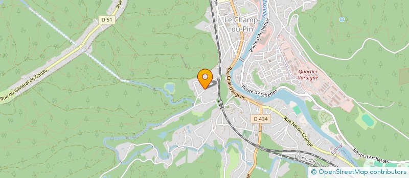 localisation de l'entreprise MONSIEUR TONY BASSIERE  EPINAL