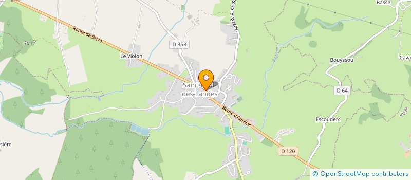 localisation de l'entreprise MONSIEUR TONY BEGUIN à SAINT-PAUL-DES-LANDES