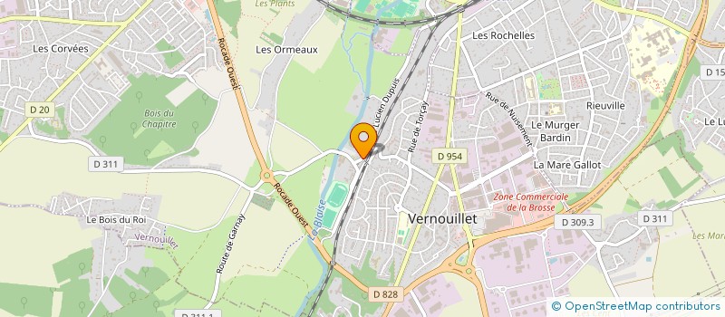 localisation de l'entreprise MONSIEUR TONY BELJAMBE à VERNOUILLET