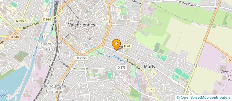 localisation de l'entreprise MONSIEUR TONY BERTRAND à VALENCIENNES