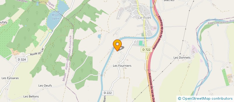 localisation de l'entreprise MONSIEUR TONY BILLORE  LE POET