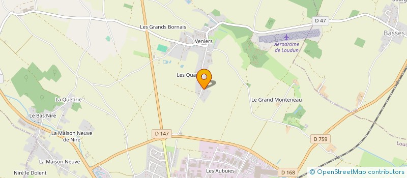 localisation de l'entreprise MONSIEUR TONY BLANCHIN à LOUDUN