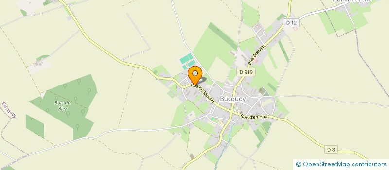 localisation de l'entreprise MONSIEUR TONY BLICQ  BUCQUOY