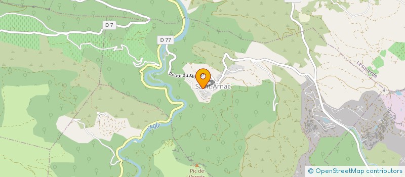 localisation de l'entreprise MONSIEUR TONY BOCQUIER  SAINT-ARNAC