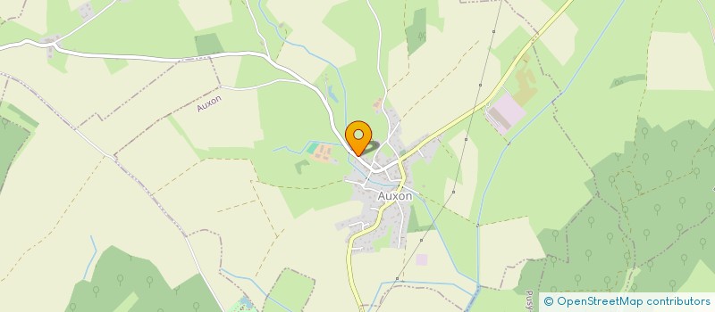 localisation de l'entreprise MONSIEUR TONY BORGO  AUXON