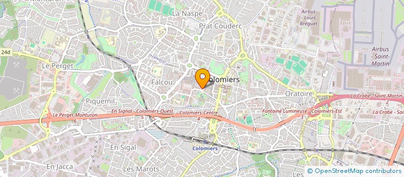 localisation de l'entreprise MONSIEUR TONY BOUHAMDANI à COLOMIERS