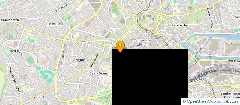 localisation de l'entreprise MONSIEUR TONY BROBALD à CAEN