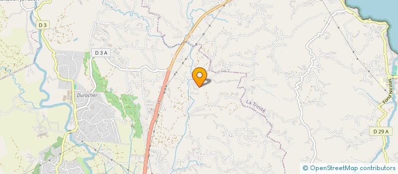 localisation de l'entreprise MONSIEUR TONY BRUNEEL  LE LAMENTIN