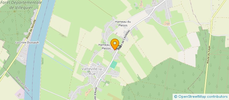 localisation de l'entreprise MONSIEUR TONY BUNAUX  VATTEVILLE-LA-RUE