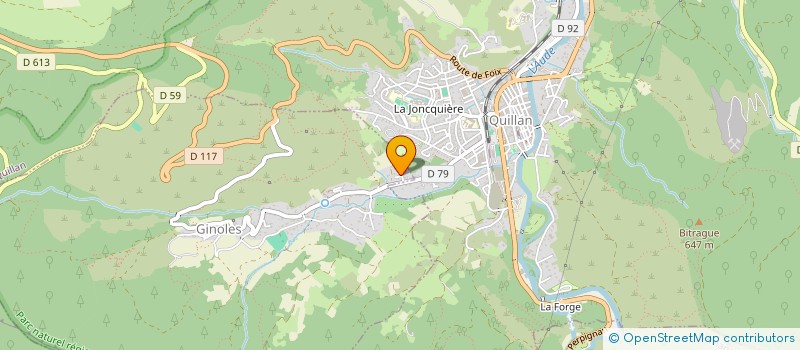 localisation de l'entreprise MONSIEUR TONY BUSSARD  GINOLES