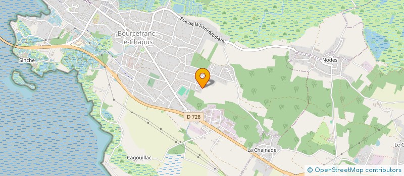 localisation de l'entreprise MONSIEUR TONY CANVOT à SAINT-SULPICE-DE-ROYAN