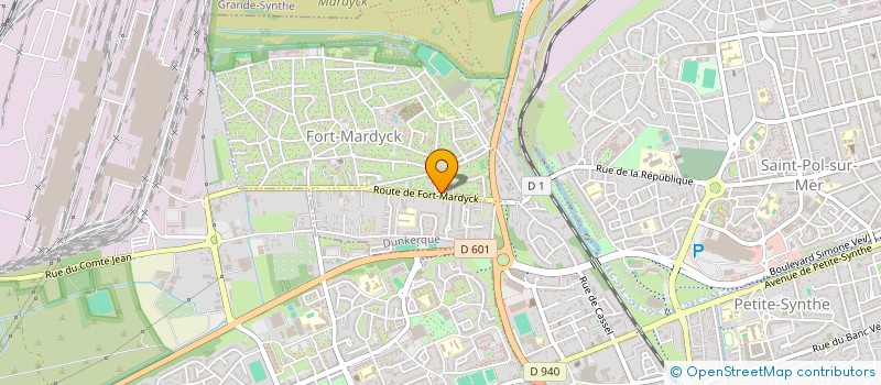 localisation de l'entreprise MONSIEUR TONY CAPILLI à DUNKERQUE