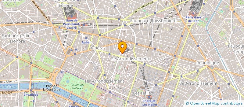 localisation de l'entreprise MONSIEUR TONY CAPOCCI à PARIS