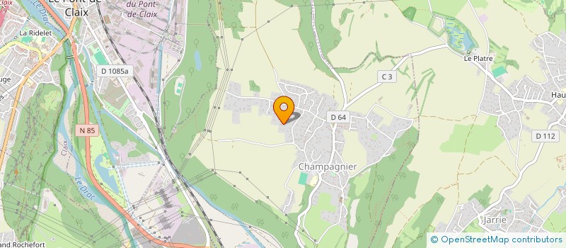 localisation de l'entreprise MONSIEUR TONY CAPRARA  CHAMPAGNIER