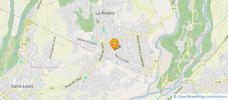 localisation de l'entreprise MONSIEUR TONY CATAMBARA à SAINT-LOUIS