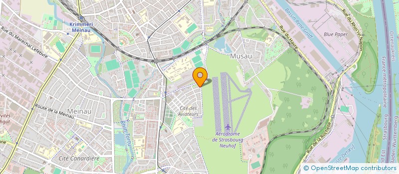 localisation de l'entreprise MONSIEUR TONY CHAGAAR  STRASBOURG