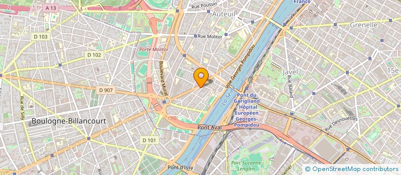 localisation de l'entreprise MONSIEUR TONY CHAPITEAU à PARIS