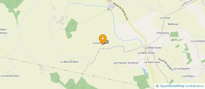 localisation de l'entreprise MONSIEUR TONY CHARNEAU  SAINT-RIMAY