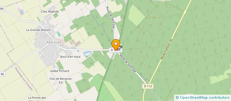 localisation de l'entreprise MONSIEUR TONY CHATELIN  MASLIVES