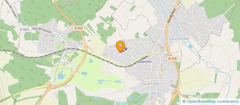 localisation de l'entreprise MONSIEUR TONY CHEMITH  VIARMES