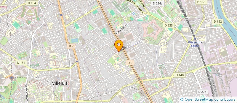 localisation de l'entreprise MONSIEUR TONY CHEN  VITRY-SUR-SEINE