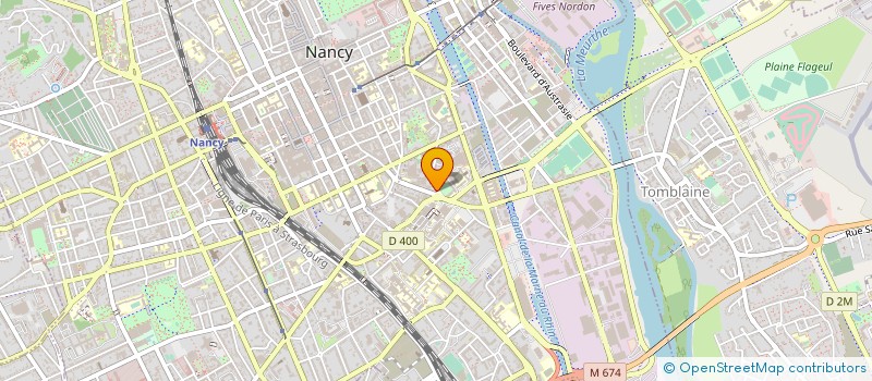 localisation de l'entreprise MONSIEUR TONY CHENAL  NANCY