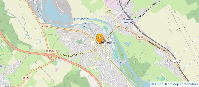 localisation de l'entreprise MONSIEUR TONY CONTE  CHARMES