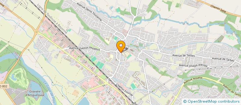 localisation de l'entreprise MONSIEUR TONY CORDERO  LESCAR