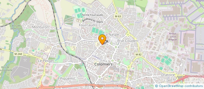 localisation de l'entreprise MONSIEUR TONY COSTE à COLOMIERS