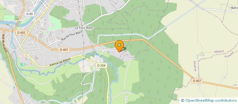 localisation de l'entreprise MONSIEUR TONY COURTIN  JOUARRE