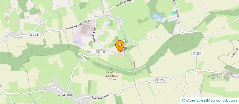 localisation de l'entreprise MONSIEUR TONY COZE  VIEIL-MOUTIER