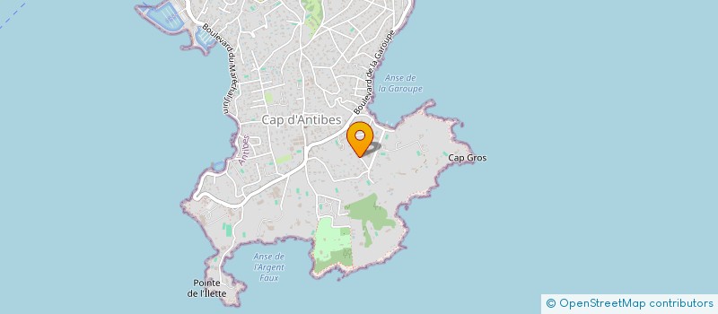 localisation de l'entreprise MONSIEUR TONY CRAVILLY  ANTIBES