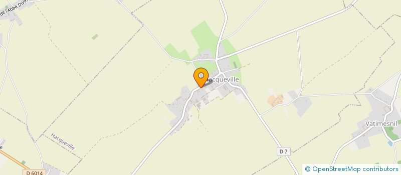 localisation de l'entreprise MONSIEUR TONY CREVEL  HACQUEVILLE