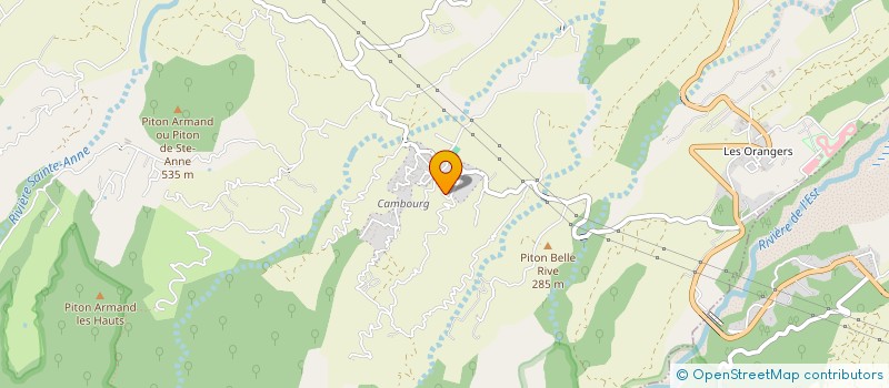 localisation de l'entreprise MONSIEUR TONY D AMBREVILLE  SAINT-BENOIT