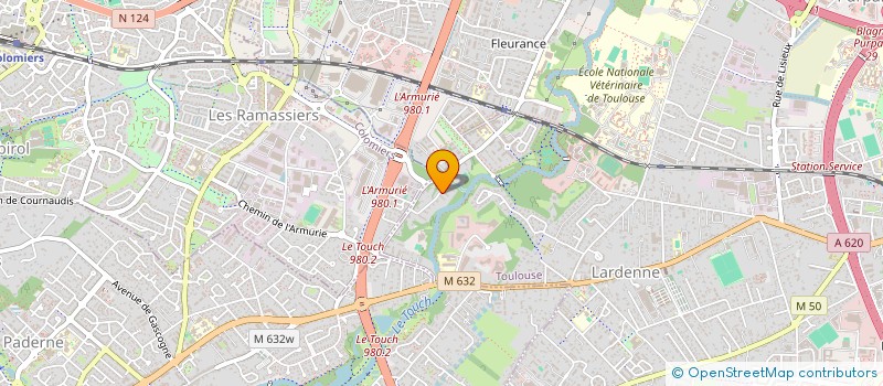 localisation de l'entreprise MONSIEUR TONY D'ANDRIA à TOULOUSE